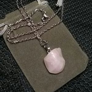 5/$25 Rose Quartz Necklace